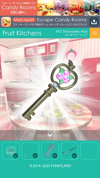 Escape Fruit Kitchens (Эскеип Фрут Китченз) [МОД Все открыто] Screenshot 4