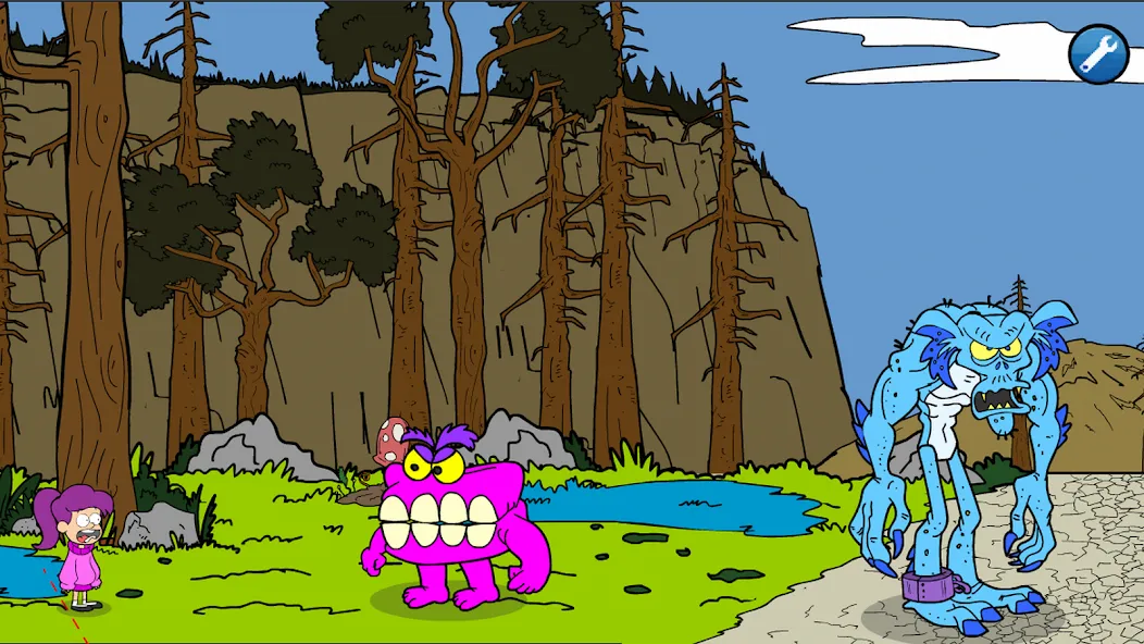 Gravity Forest Saw Trap (Гравитационный Лес Пила Ловушка) [МОД Все открыто] Screenshot 1