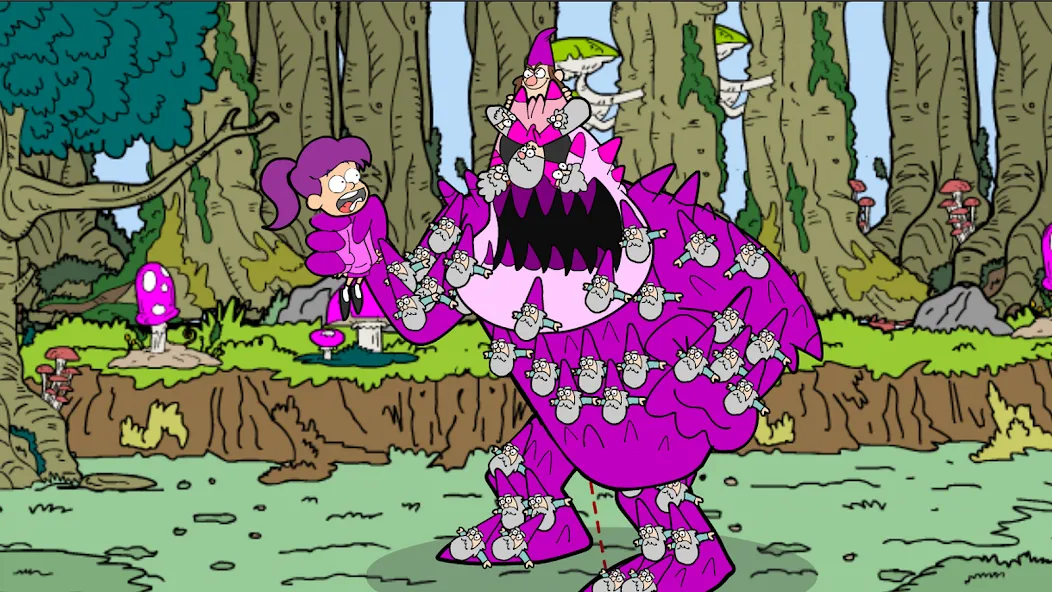 Gravity Forest Saw Trap (Гравитационный Лес Пила Ловушка) [МОД Все открыто] Screenshot 4