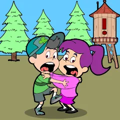 Взломанная Gravity Forest Saw Trap (Гравитационный Лес Пила Ловушка)  [МОД Все открыто]