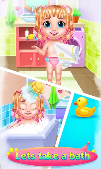 Baby Girl Caring Pinky Style (Беби Грл Керинг Пинки Стайл) [МОД Бесконечные монеты] Screenshot 5