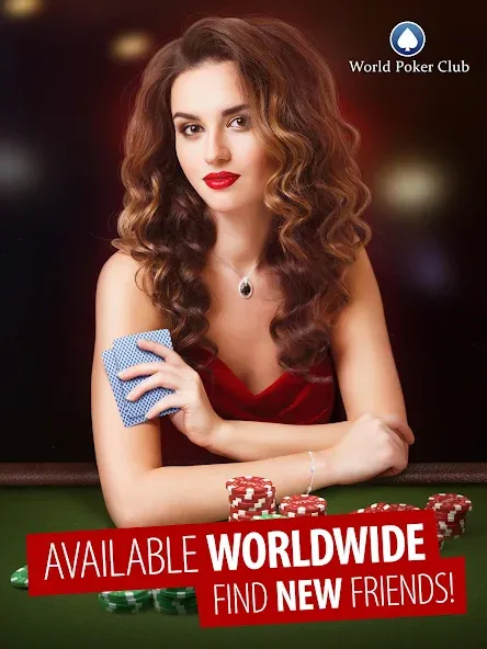 Poker Games: World Poker Club (Покер Гейм) [МОД Много денег] Screenshot 1