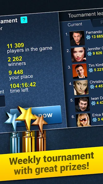 Poker Arena: texas holdem game (Покер Арена) [МОД Много денег] Screenshot 3