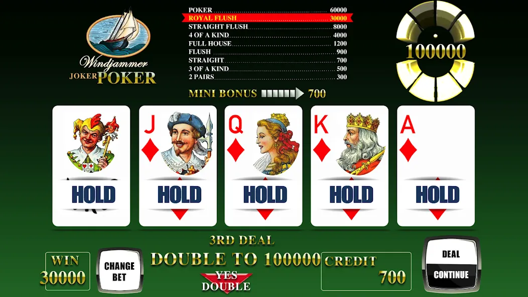 Windjammer Poker (Уиндджаммер Покер) [МОД Бесконечные монеты] Screenshot 4