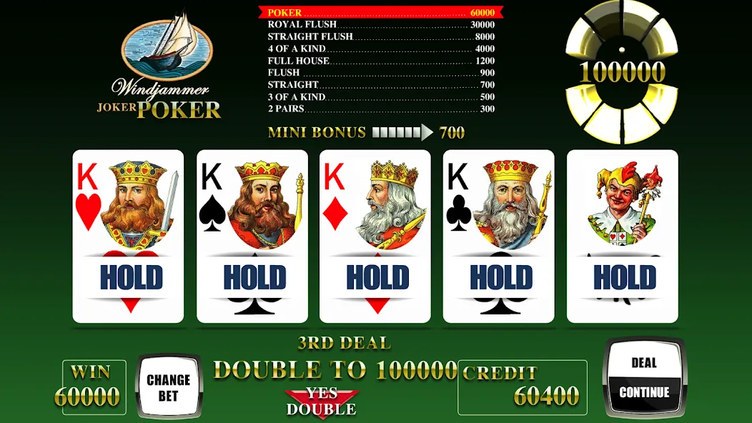 Windjammer Poker (Уиндджаммер Покер) [МОД Бесконечные монеты] Screenshot 5