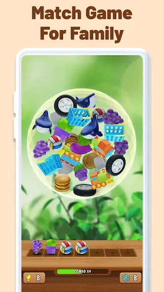 Match Triple Ball (Соответствие Тройной мяч) [МОД Unlimited Money] Screenshot 2