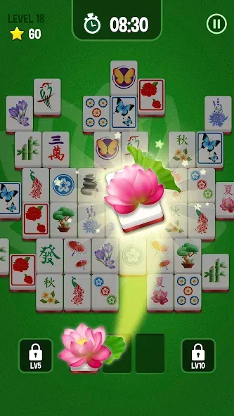 Mahjong 3D Matching Puzzle (Маджонг 3D Головоломка на совпадение) [МОД Бесконечные монеты] Screenshot 2