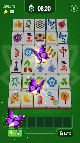 Mahjong Triple 3D -Tile Match (Маджонг Трипл 3Д) [МОД Unlocked] Screenshot 1
