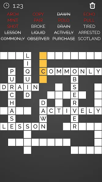 Crossword : Word Fill [МОД Меню] Screenshot 2