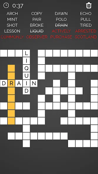 Crossword : Word Fill [МОД Меню] Screenshot 4