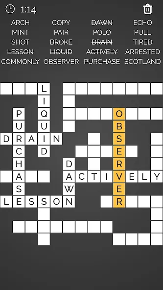 Crossword : Word Fill [МОД Меню] Screenshot 5