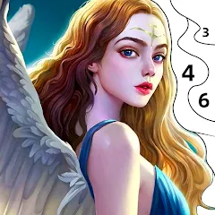 Скачать взлом Angel & Devil Paint by Number  [МОД Много денег]