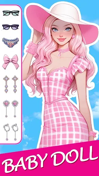Doll Makeover: dress up games (Долл Мейковер) [МОД Menu] Screenshot 2