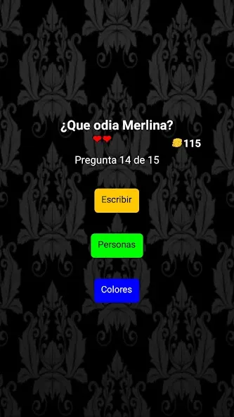 Merlina Trivia en Español [МОД Бесконечные монеты] Screenshot 3