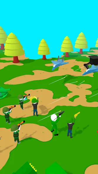 Island Warfare 3D: Guns' Land (Айленд Ворфер) [МОД Все открыто] Screenshot 5