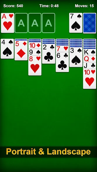 Solitaire - Classic Card Games [МОД Бесконечные деньги] Screenshot 2