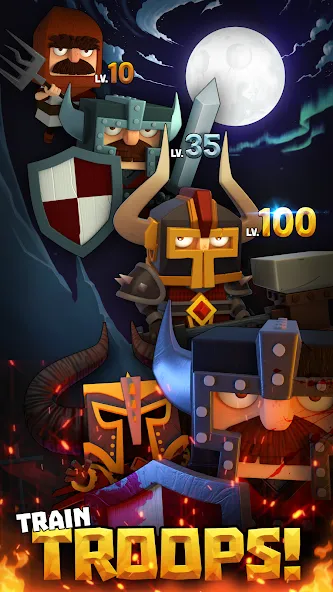 Kingdoms of HF - Dragon War (Кингдомс оф ХФ) [МОД Много денег] Screenshot 2