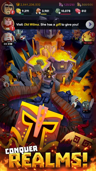 Kingdoms of HF - Dragon War (Кингдомс оф ХФ) [МОД Много денег] Screenshot 4