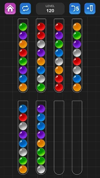 Ball Sort Puzzle - Color Game [МОД Menu] Screenshot 2
