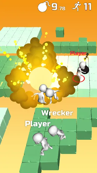 Do Not Boom .io - Tag io game [МОД Menu] Screenshot 3