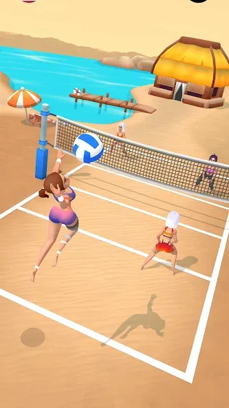 Beach Volleyball Game (Бичволлейбол игра) [МОД Mega Pack] Screenshot 1