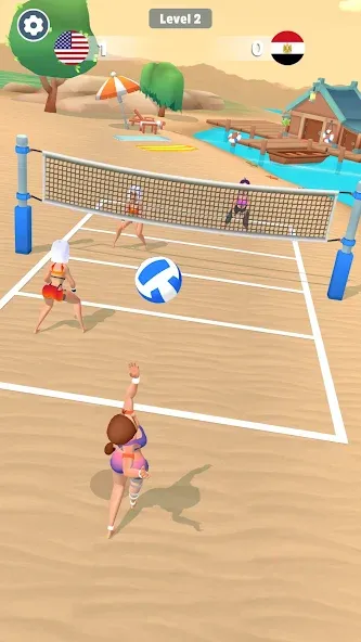Beach Volleyball Game (Бичволлейбол игра) [МОД Mega Pack] Screenshot 4