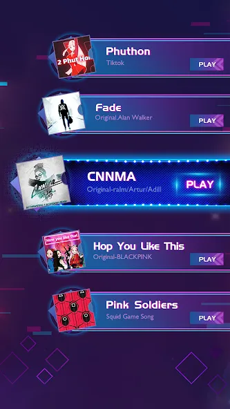 Piano Music Hop: EDM Rush! (Пиано музыка хоп) [МОД Unlocked] Screenshot 3