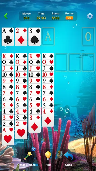 Solitaire - Classic Card Games [МОД Mega Pack] Screenshot 2