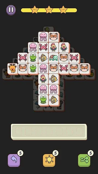 Match 3 Animal - Zen Puzzle (Матч 3 Животное) [МОД Много денег] Screenshot 5