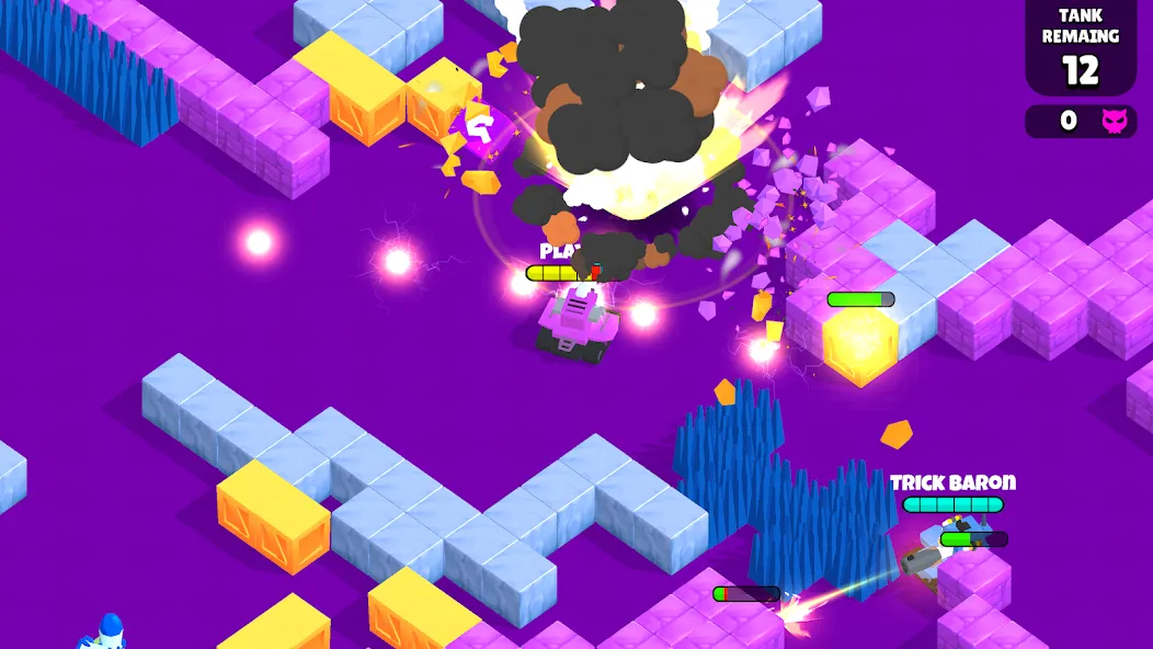 Super Tank Hero (Танковые сражения ) [МОД Бесконечные монеты] Screenshot 5