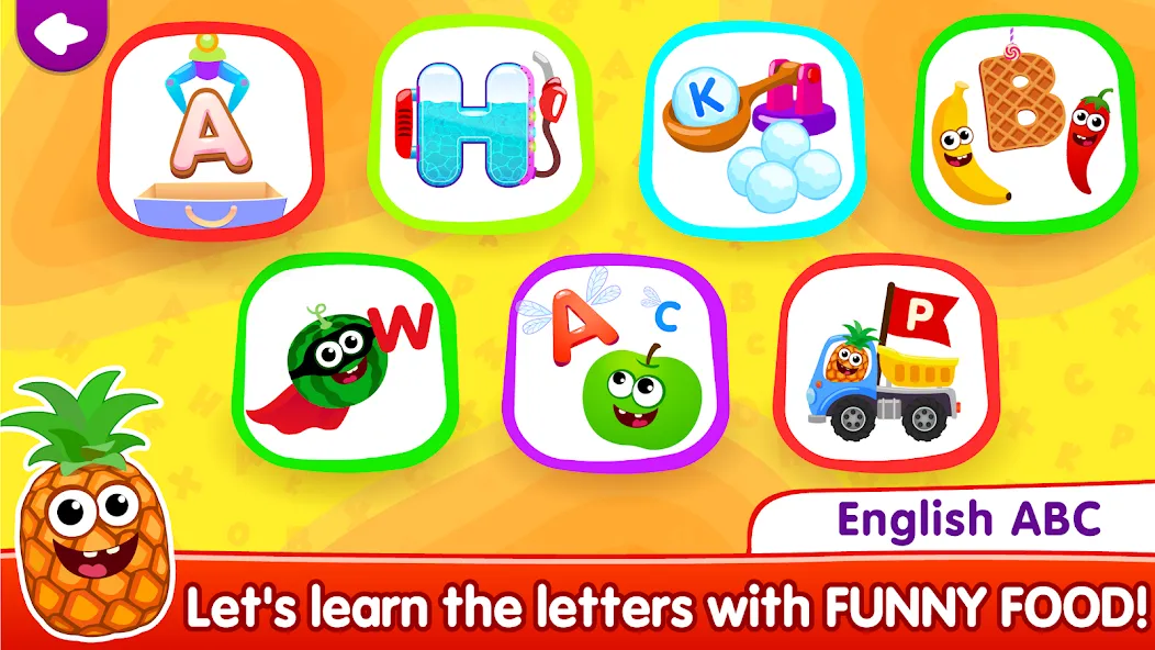 ABC kids! Alphabet learning! [МОД Mega Pack] Screenshot 1