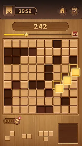 Block Sudoku Woody Puzzle Game [МОД Unlimited Money] Screenshot 4