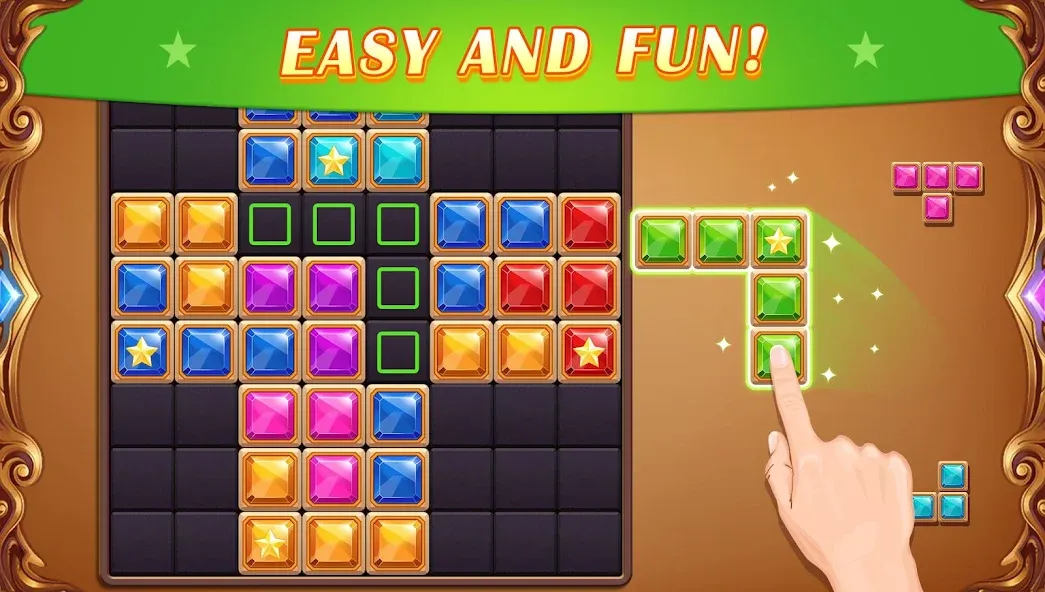 Block Puzzle: Diamond Star [МОД Unlimited Money] Screenshot 3