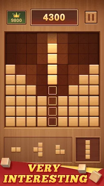 Wood Block 99 - Sudoku Puzzle (Вуд Блок 99) [МОД Все открыто] Screenshot 1