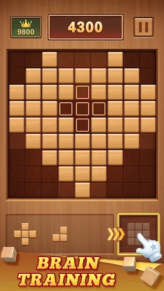 Wood Block 99 - Sudoku Puzzle (Вуд Блок 99) [МОД Все открыто] Screenshot 2