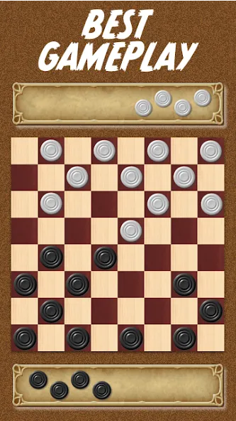 Checkers - Damas [МОД Unlocked] Screenshot 2