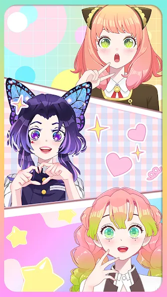 Anime Avatar Maker ASMR (Аниме Аватар Мейкер АСМР) [МОД Много монет] Screenshot 1