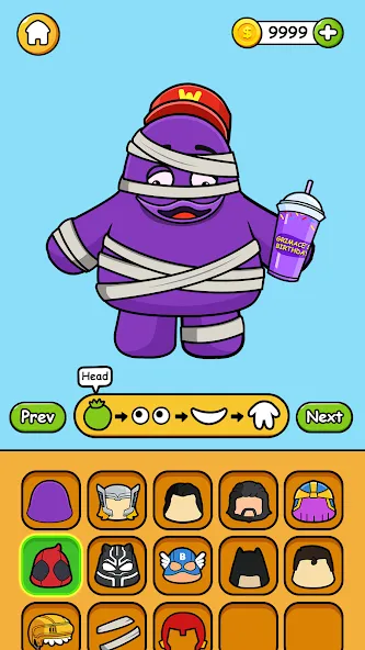 Monster Makeover ASMR (Монстер Мэйковер АСМР) [МОД Бесконечные монеты] Screenshot 1