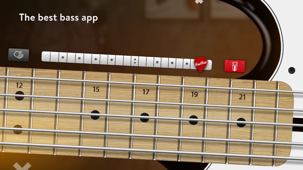 Real Bass: bass guitar (Риал Басс) [МОД Бесконечные монеты] Screenshot 1