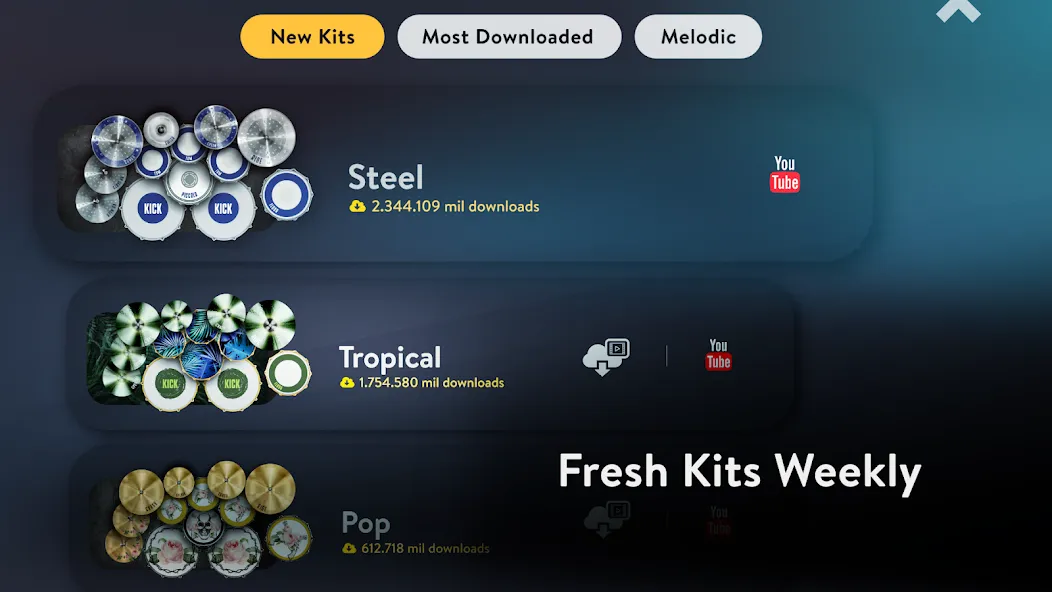 Real Drum: electronic drums (Риал драм) [МОД Бесконечные монеты] Screenshot 5