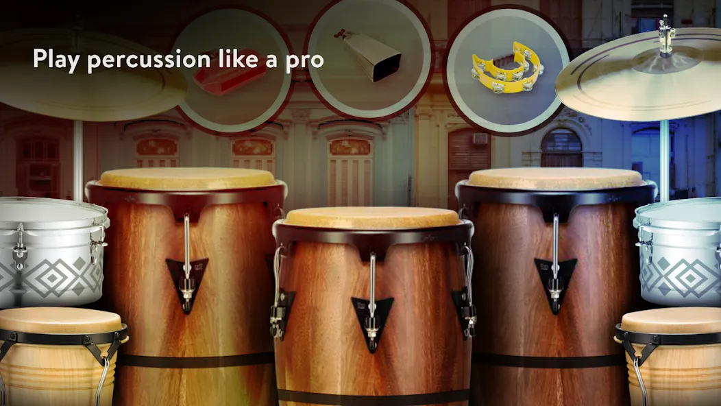 Real Percussion: instruments (Реал Перкуссион) [МОД Много монет] Screenshot 1