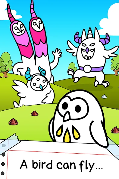 Birds Evolution: Merge Game (Брдс Эволюшн) [МОД Много денег] Screenshot 1