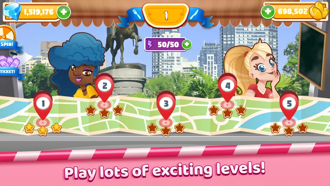 Boston Donut Truck: Food Game (Бостонский Донат Трак) [МОД Много монет] Screenshot 4