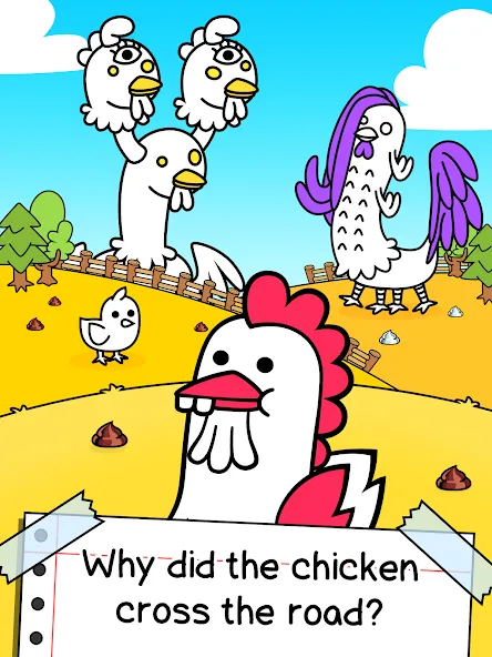 Chicken Evolution: Idle Game (Чикен Эволюшн) [МОД Много денег] Screenshot 5