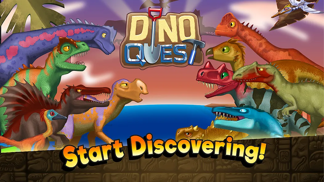 Dino Quest: Dig Dinosaur Game (Дино Квест) [МОД Меню] Screenshot 5