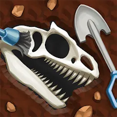Взломанная Dino Quest: Dig Dinosaur Game (Дино Квест)  [МОД Меню]