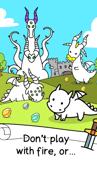 Merge Dragon Evolution: Fusion (Драгон Эволюшн) [МОД Бесконечные деньги] Screenshot 1