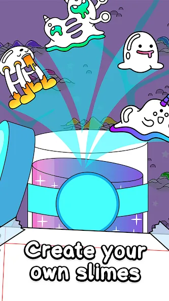 Slime Evolution: Merge ASMR (Слайм Эволюция) [МОД Много монет] Screenshot 3