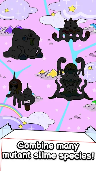Slime Evolution: Merge ASMR (Слайм Эволюция) [МОД Много монет] Screenshot 4