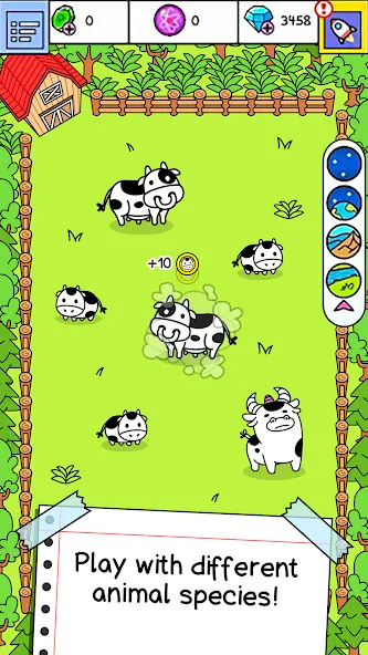 Evolution Galaxy: Mutant Merge (Эволюция Галактика) [МОД Меню] Screenshot 2